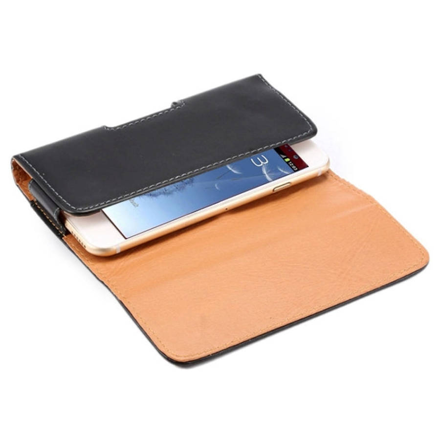 Crazy Horse Texture Vertical Flip Leather Case / Waist Bag with Back Splint for Galaxy S3 / i9300