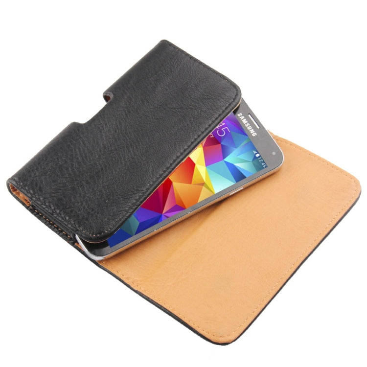 Litchi Texture Wallet Style Leather Case with Belt Clip for iPhone X  / 7 / 6, Galaxy S6 / S5 / S...