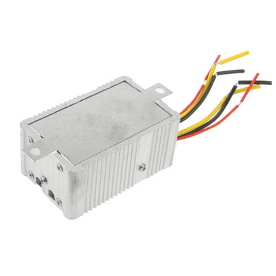 DC 24V to 12V Car Power Step-down Transformer, Rated Output Current: 5A, Rated Output Current: 5A