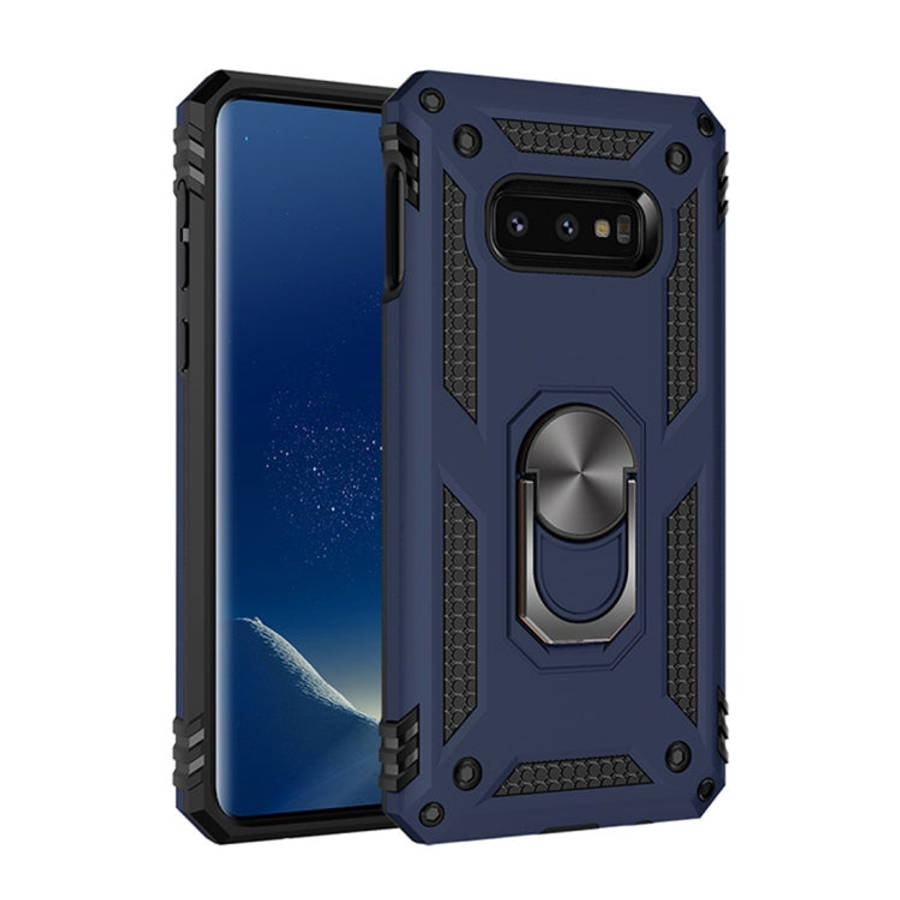 Sergeant Armor Shockproof TPU + PC Protective Case for Galaxy S10e, with 360 Degree Rotation Hold...