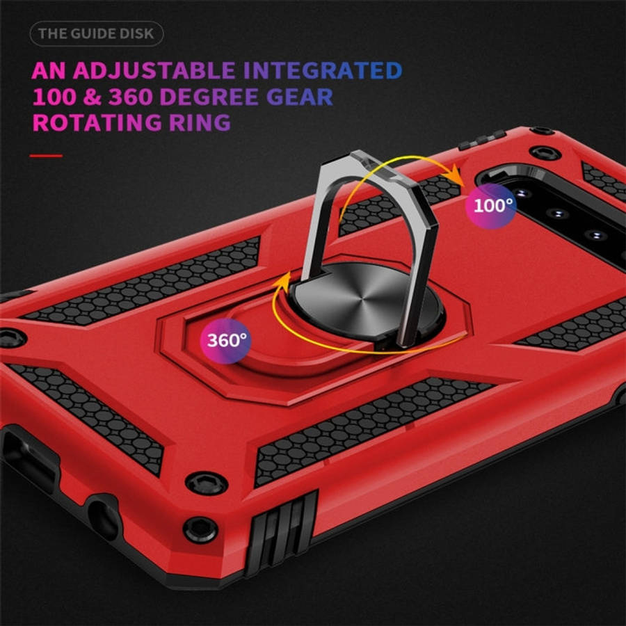 Sergeant Armor Shockproof TPU + PC Protective Case for Galaxy S10 Plus, with 360 Degree Rotation ...