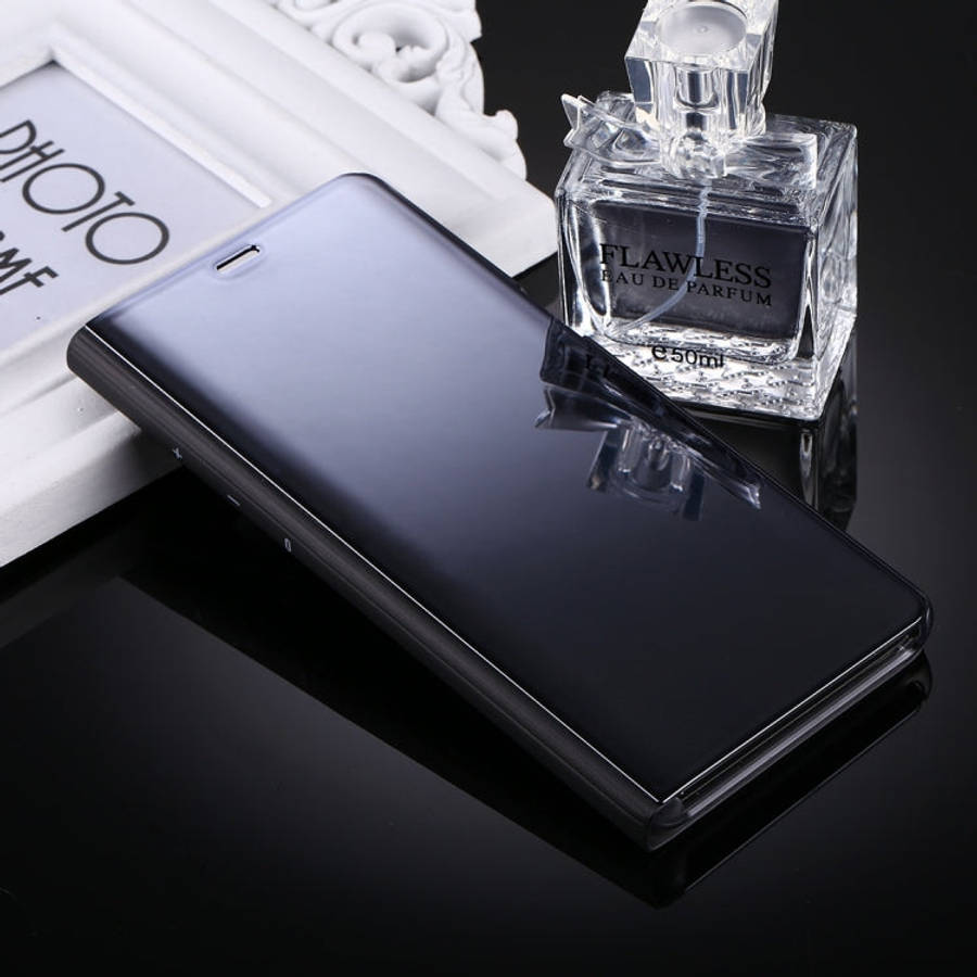 For Galaxy Note 8 Electroplating Mirror Horizontal Flip Leather Case with Sleep / Wake-up & Holde...