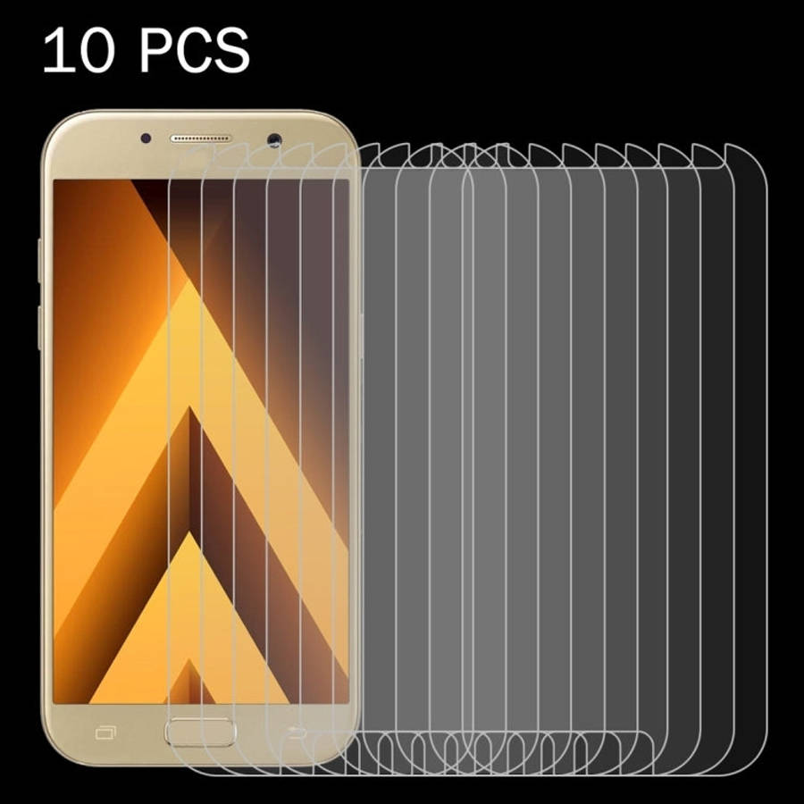 10 PCS for Galaxy A5 (2017) / A520 0.26mm 9H Surface Hardness 2.5D Explosion-proof Tempered Glass...