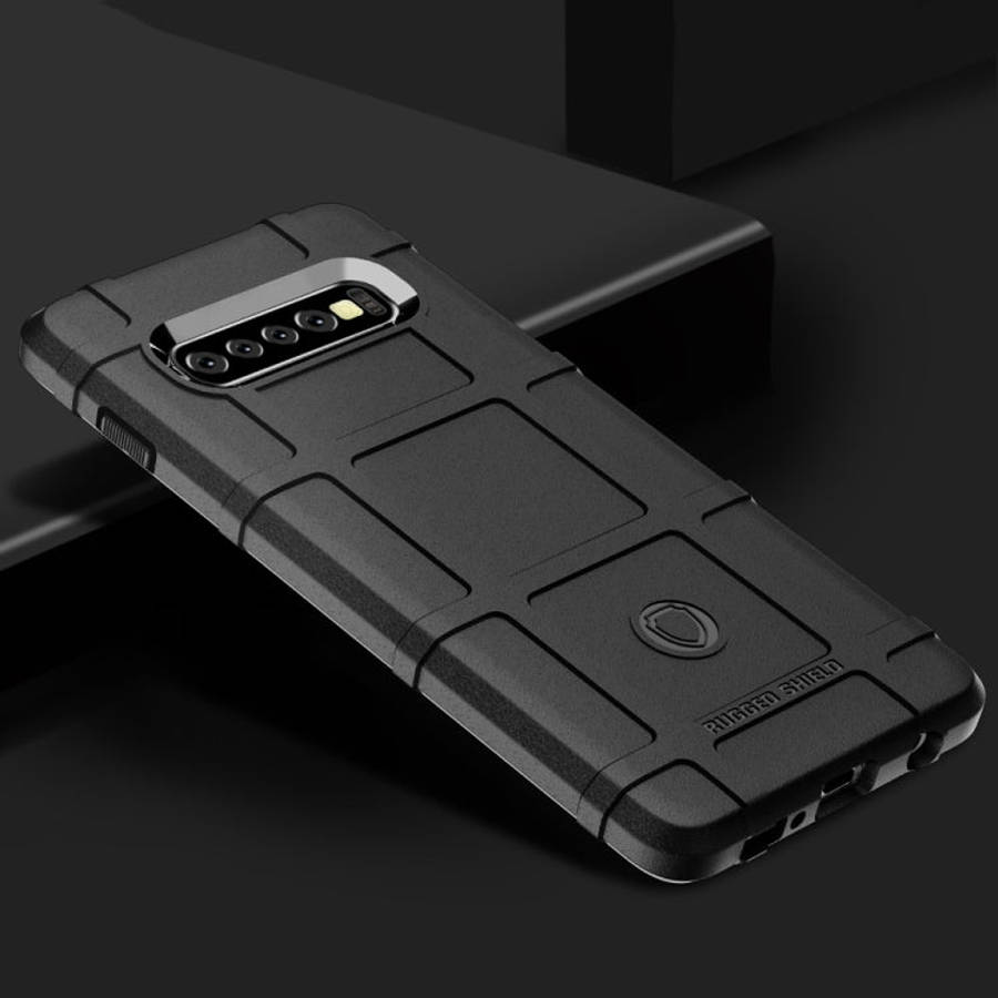 Shockproof Protector Cover Full Coverage Silicone Case for Galaxy S10+, For Galaxy S10+