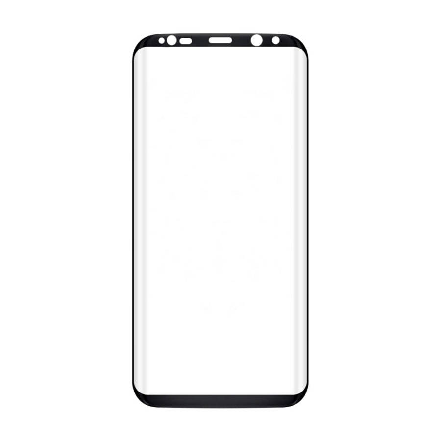 For Galaxy S8 / G9500 0.3mm 9H Surface Hardness 3D Curved Surface Silk-screen Full Screen Tempere...