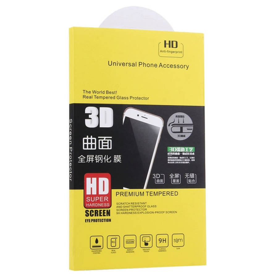 For Galaxy S8 / G9500 0.3mm 9H Surface Hardness 3D Curved Surface Silk-screen Full Screen Tempere...