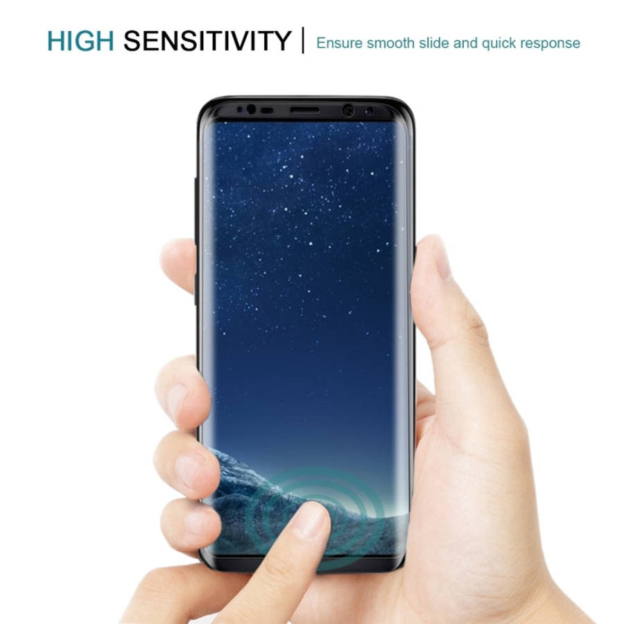 Full Screen Edge Glue Tempered Glass Screen Protector For Galaxy S8+, For Galaxy S8+ / G955 0.3mm
