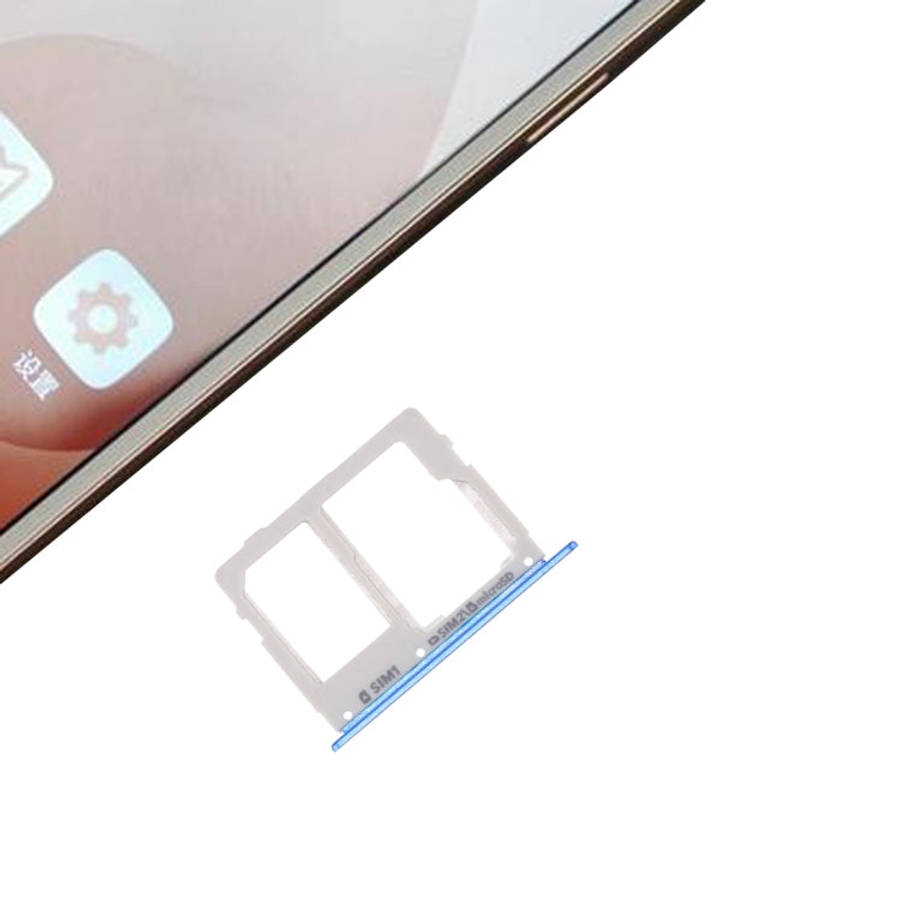 For Galaxy C7 Pro / C7010 & C5 Pro / C5010 SIM Card Tray + SIM / Micro SD Card Tray, Galaxy C7 Pr...