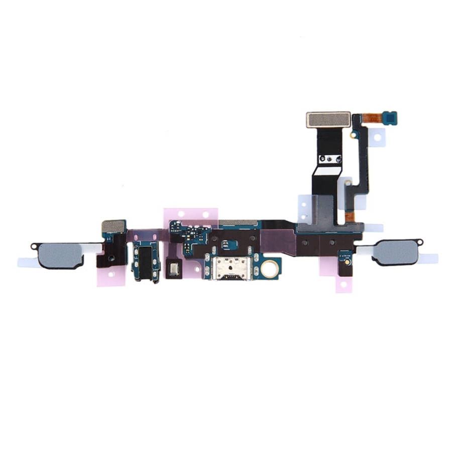 For Galaxy C5 Pro / C5010 Charging Port + Home Button + Earphone Jack Flex Cable, Galaxy C5 Pro
