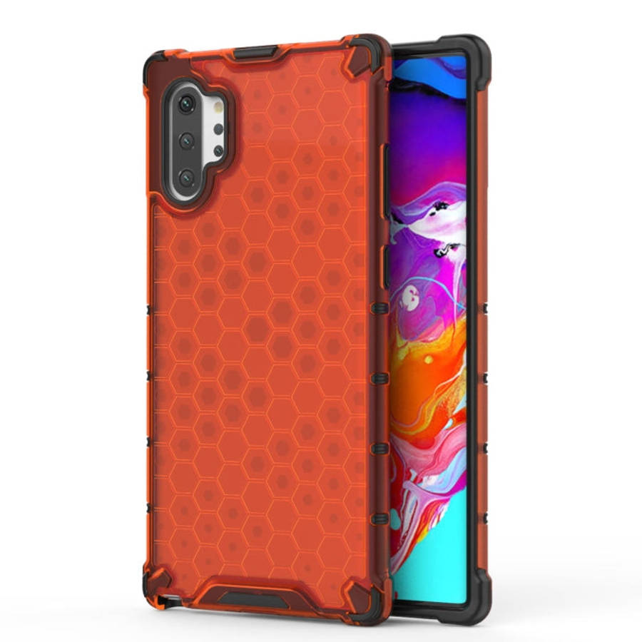 Shockproof Honeycomb PC + TPU Case for Galaxy Note 10+, For Galaxy Note 10+