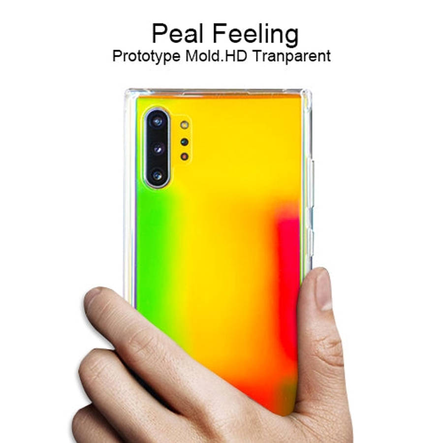 For Galaxy Note10+ Four-Corner Shockproof Ultra-Thin Transparent TPU Case, For Galaxy Note10+
