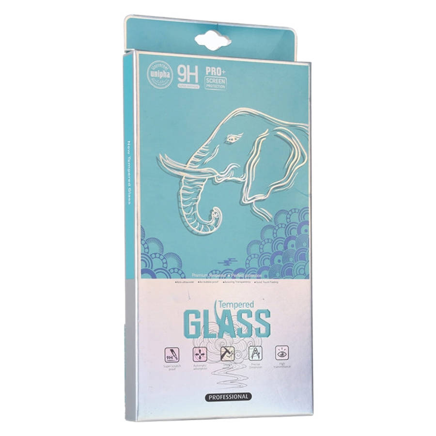 50 PCS Elephant Pattern Paper Outer + Plastic Inner Packaging Box for Tempered Glass Screen Prote...