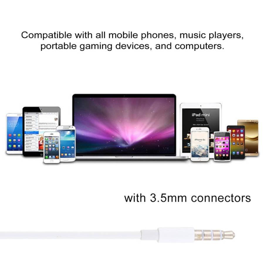 3.5mm Plug In-ear Wired Earphone with Mic, Cable Length: about 1.2m, 3.5mm