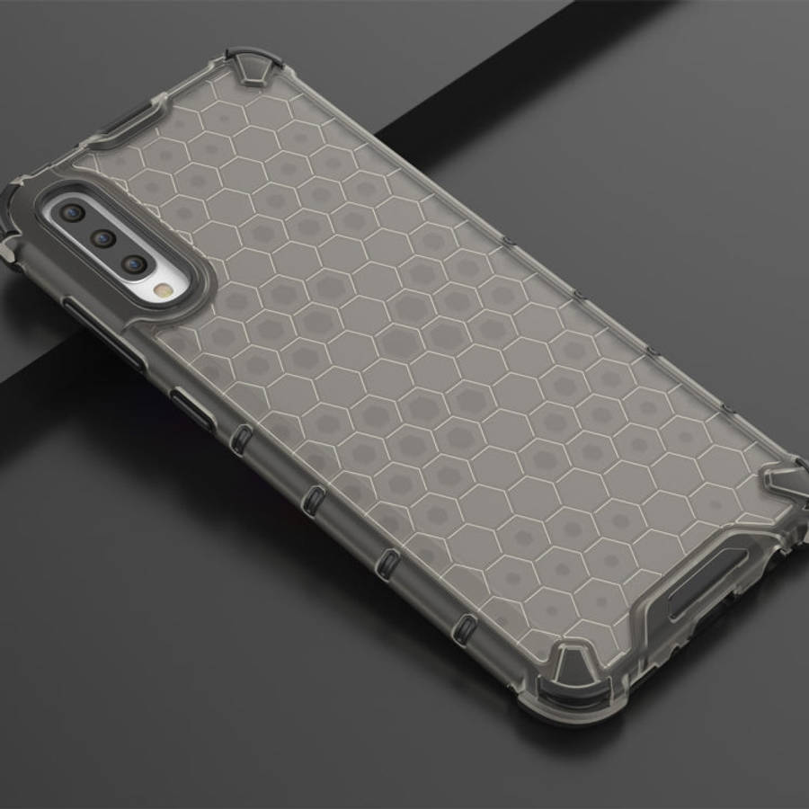Shockproof Honeycomb PC + TPU Case for Galaxy A70, For Galaxy A70