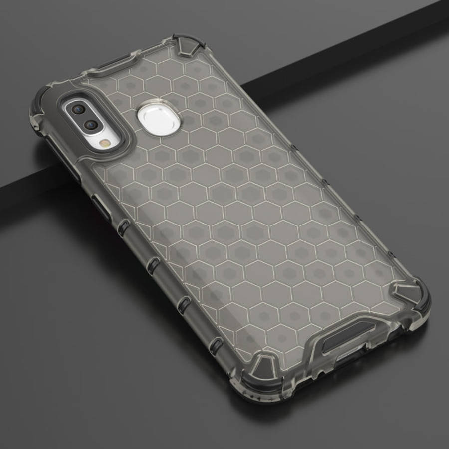 Shockproof Honeycomb PC + TPU Case for Galaxy A40, For Galaxy A40