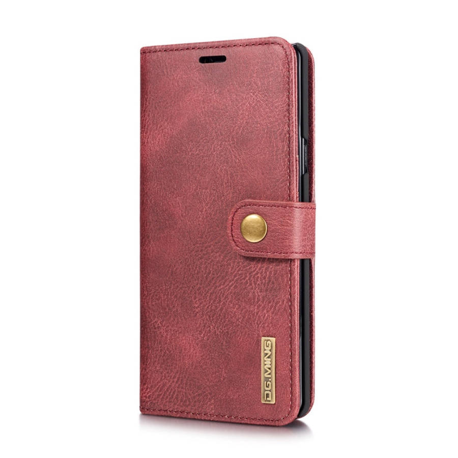DG.MING Crazy Horse Texture Flip Detachable Magnetic Leather Case for Galaxy Note 9, with Holder ...