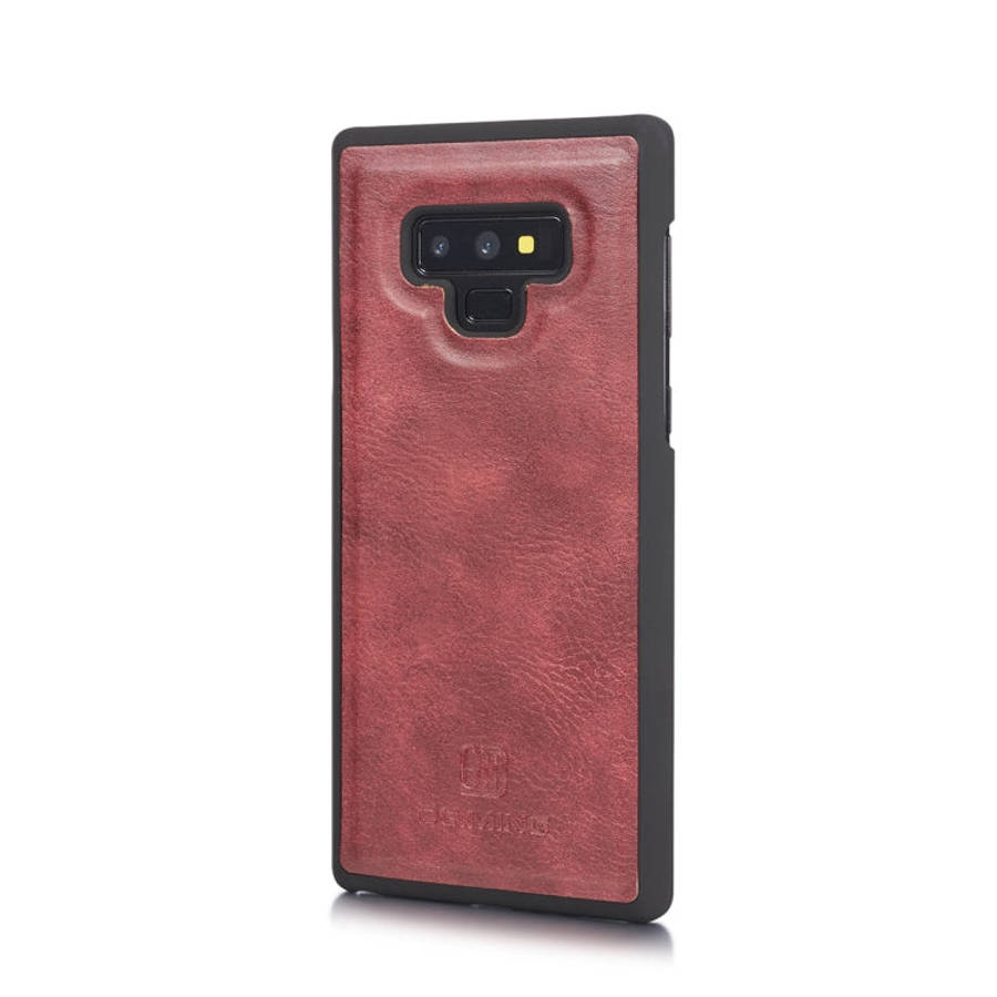DG.MING Crazy Horse Texture Flip Detachable Magnetic Leather Case for Galaxy Note 9, with Holder ...
