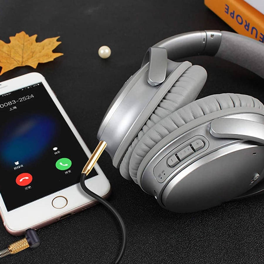 zs0110 For AKG Y40 & Creative Aurvana Live2 & Bose QC25 Standard Version 2.5mm to 3.5mm Earphone ...