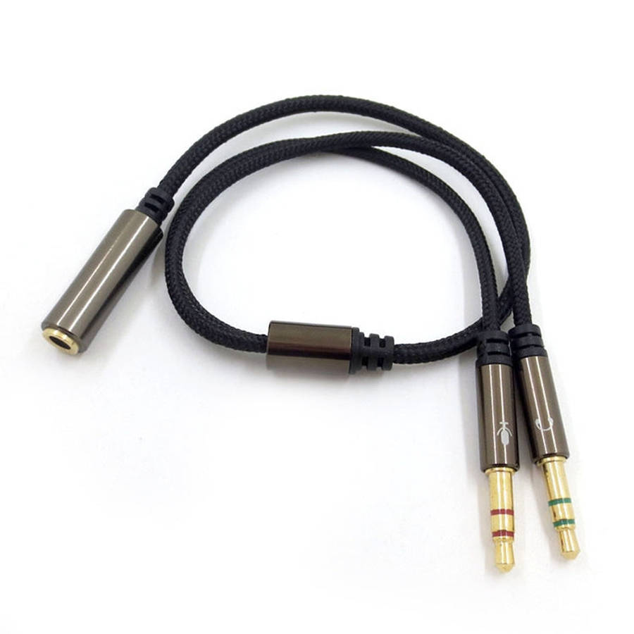 ZS0135 2 in 1 For SteelSeries Arctis 3 / 5 / 7 Earphone Audio Cable + Earphone Adapter Cable Set,...