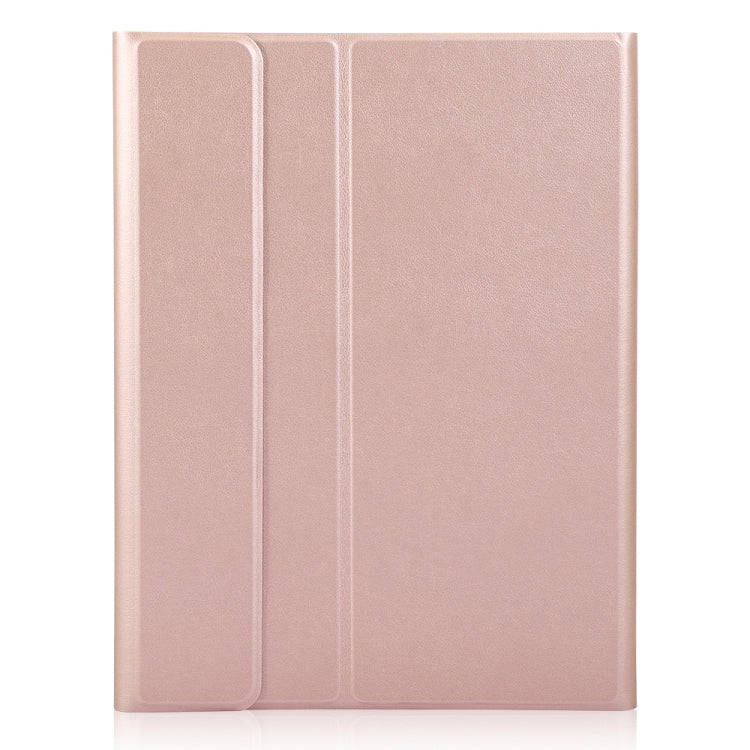 For iPad 11 2025 / 10th Gen 10.9 2022 A10B-A Lambskin Texture Bluetooth Touch Keyboard Leather Ta...