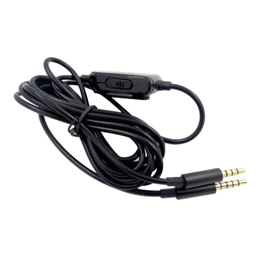 ZS0086 Volume Control Version Gaming Headphone Audio Cable for Logitech Astro A10 A40 A30, Volume...