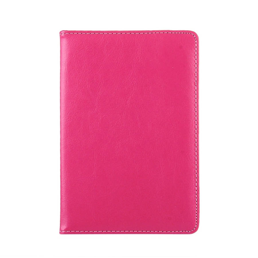 7 inch Tablets Leather Case Crazy Horse Texture 360 Degrees Rotation Protective Case Shell with H...