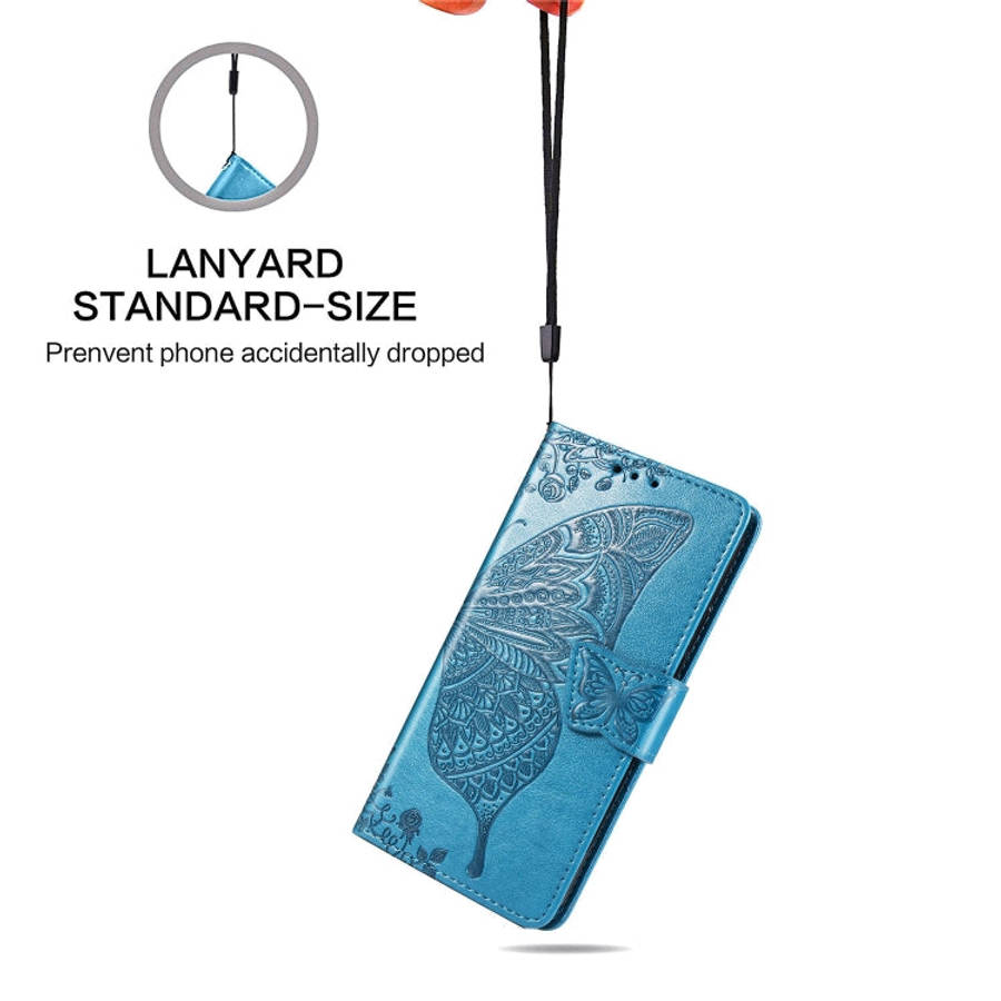 Butterfly Love Flowers Embossing Horizontal Flip Leather Case for Galaxy S10, with Holder & Card ...