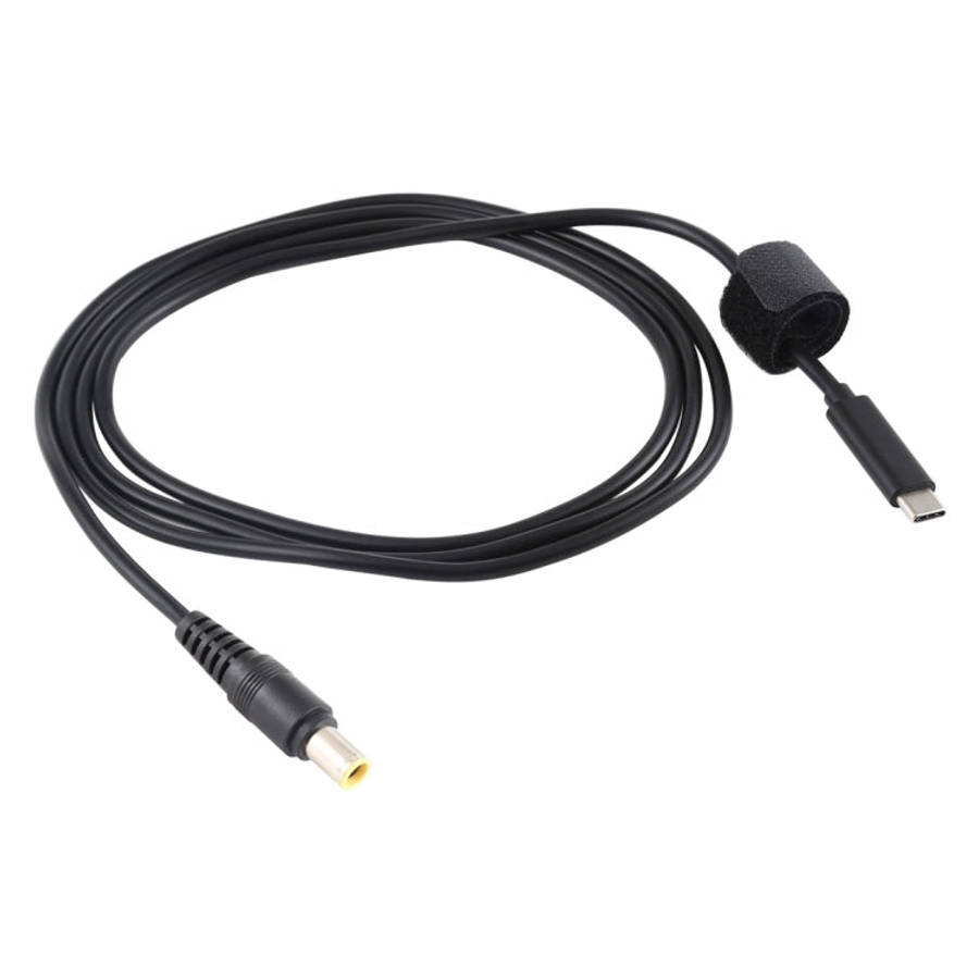 For Lenovo USB-C / Type-C to 7.9 x 5.5mm Laptop Power Charging Cable, Cable Length: about 1.5m, T...