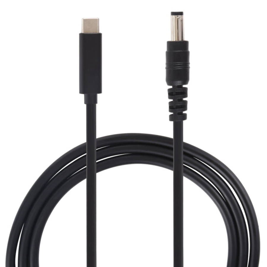 USB-C / Type-C to 5.5 x 2.1mm Laptop Power Charging Cable, Cable Length: about 1.5m, Type-C to 5....