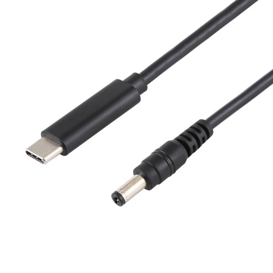 USB-C / Type-C to 5.5 x 2.1mm Laptop Power Charging Cable, Cable Length: about 1.5m, Type-C to 5....