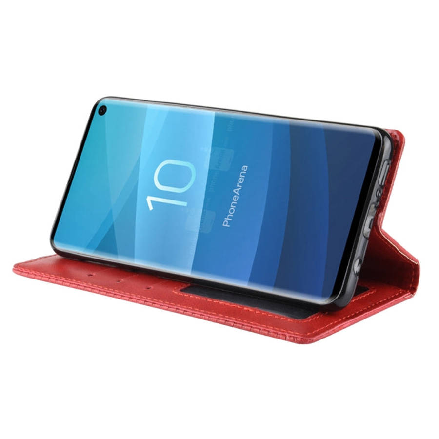 Magnetic Buckle Retro Crazy Horse Texture Horizontal Flip Leather Case for Galaxy S10 (5G), with ...