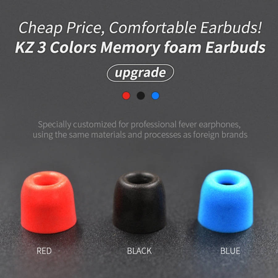 KZ 6 PCS Sound Insulation Noise Cancelling Memory Foam Earbuds Kit for All In-ear Earphone, Size:...
