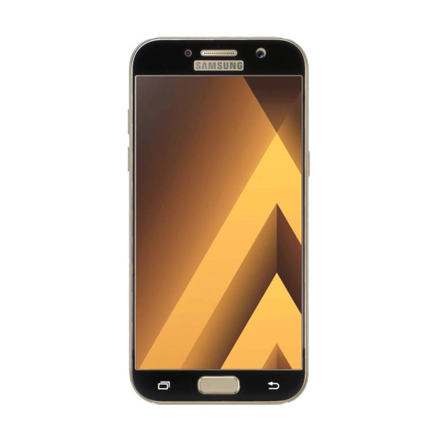 For Galaxy A5 (2017) / A520 0.33mm 9H Surface Hardness Silk-screen Full Screen Tempered Glass Scr...