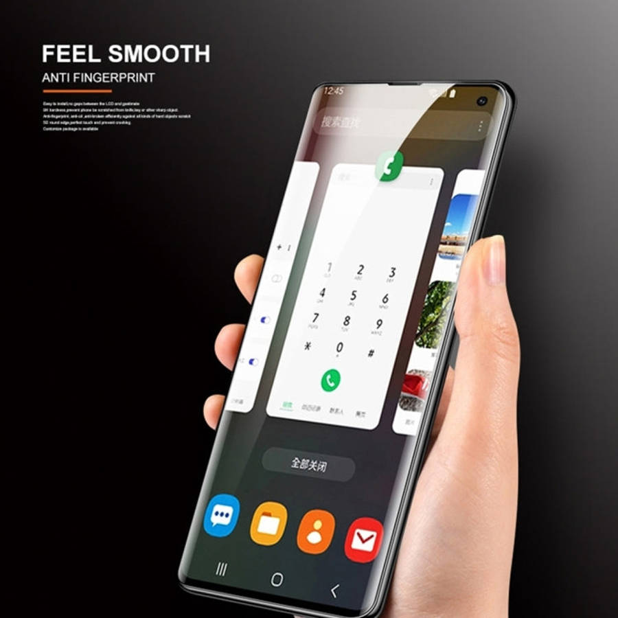 UV Liquid Curved Full Glue Tempered Glass for Galaxy Note10 Pro,Support Fingerprint Unlock, For S...