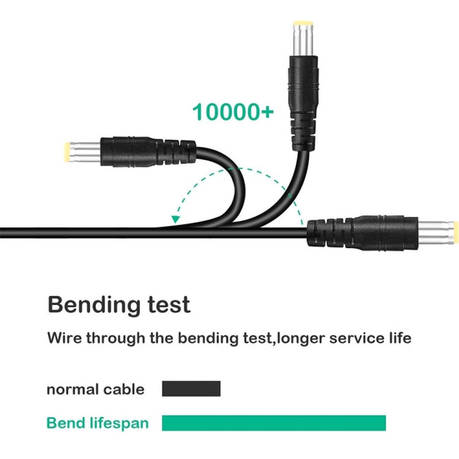 USB-C / Type-C to 5.5 x 2.5mm Laptop Power Charging Cable, Cable Length: about 1.5m(Black), Type-...