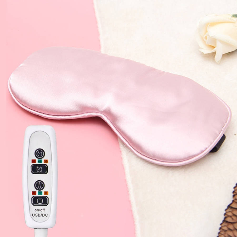 USB Charging Heating Silk Moxa Sleep Eye Mask