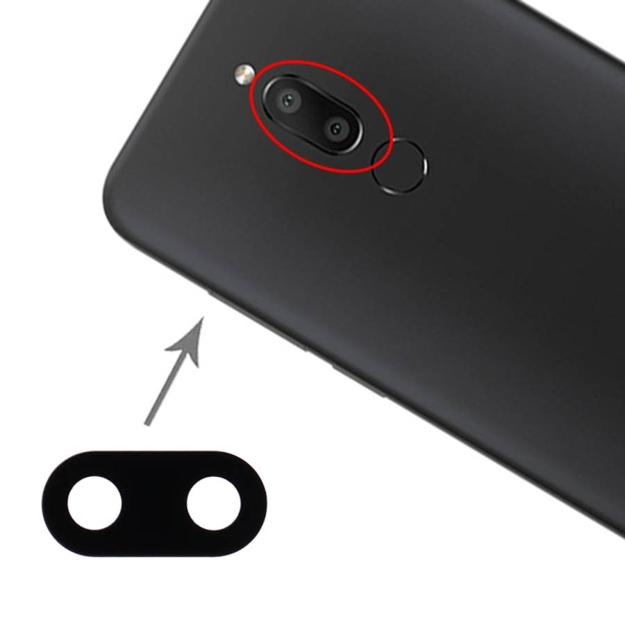 For Meizu M6T M811Q 10pcs Back Camera Lens, For Meizu M6T