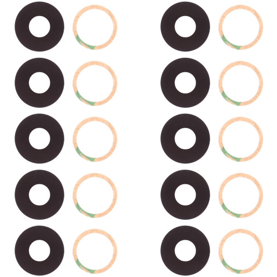 10 PCS Back Camera Lens for Google Pixel 3a, For Google Pixel 3a (10pcs)