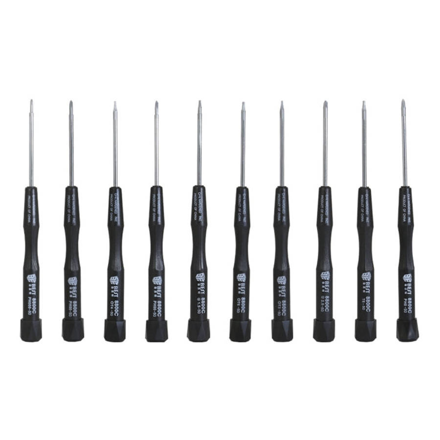 10 in 1 BEST BST-8800E Repair Tool Precision Multi-purpose Magnetic Screwdriver Set, BST-8800E