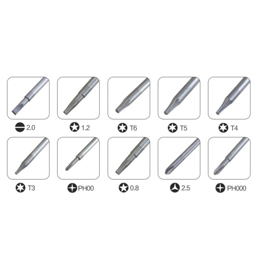 10 in 1 BEST BST-8800E Repair Tool Precision Multi-purpose Magnetic Screwdriver Set, BST-8800E