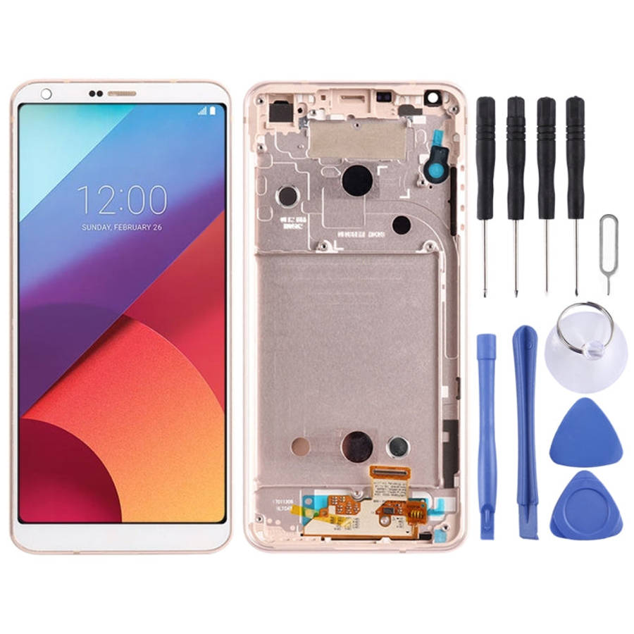 LCD Screen and Digitizer Full Assembly with Frame For LG G6 / H870 / H870DS / H872 / LS993 / VS99...