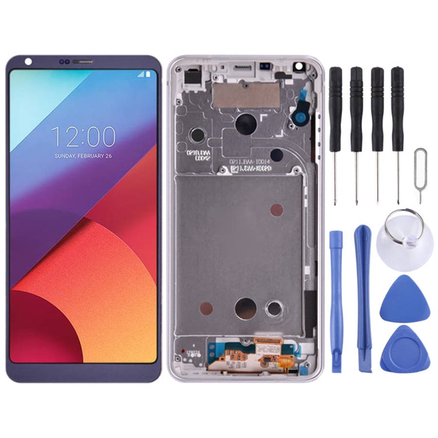 LCD Screen and Digitizer Full Assembly with Frame For LG G6 / H870 / H870DS / H872 / LS993 / VS99...