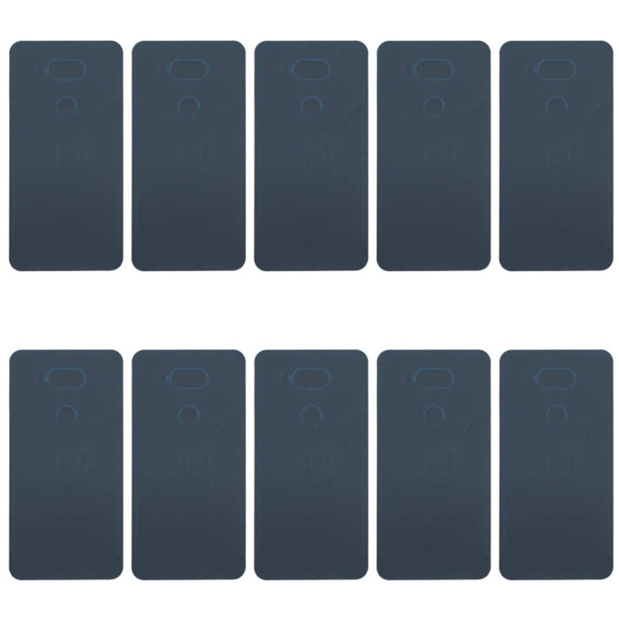 10 PCS Back Housing Cover Adhesive for LG V40 ThinQ, For LG V40 ThinQ