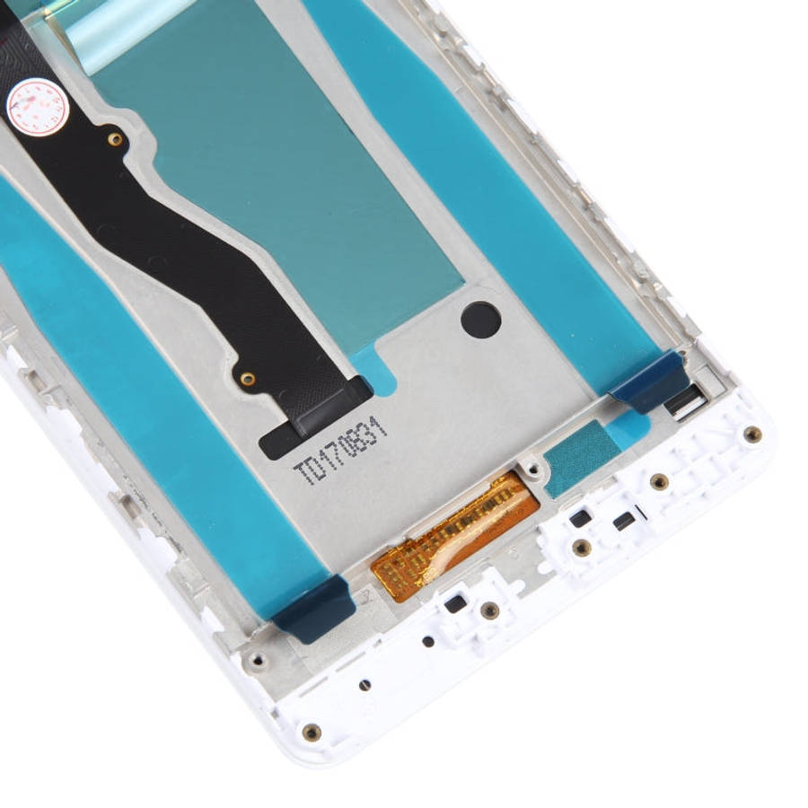 LCD Screen and Digitizer Full Assembly with Frame for Lenovo K8 Note XT1902-3, For Lenovo K8 Note