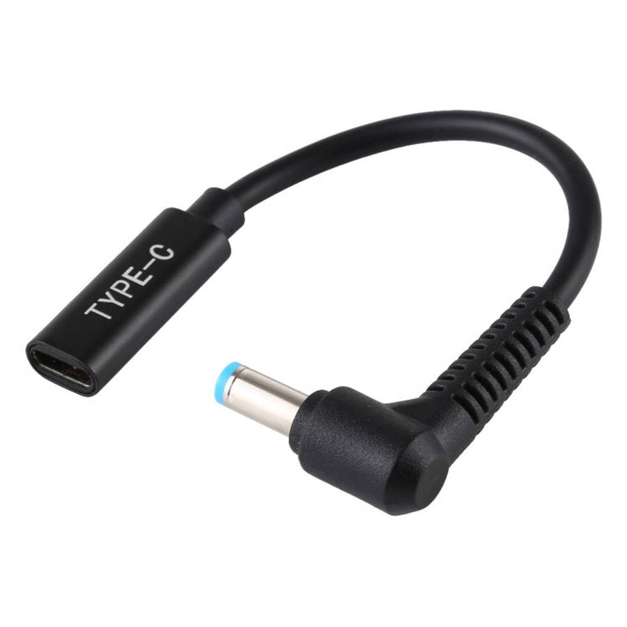 DP 5.5 x 1.7mm to Type-C Female Power Adapter Charger Cable