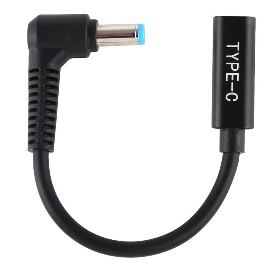 DP 5.5 x 1.7mm to Type-C Female Power Adapter Charger Cable
