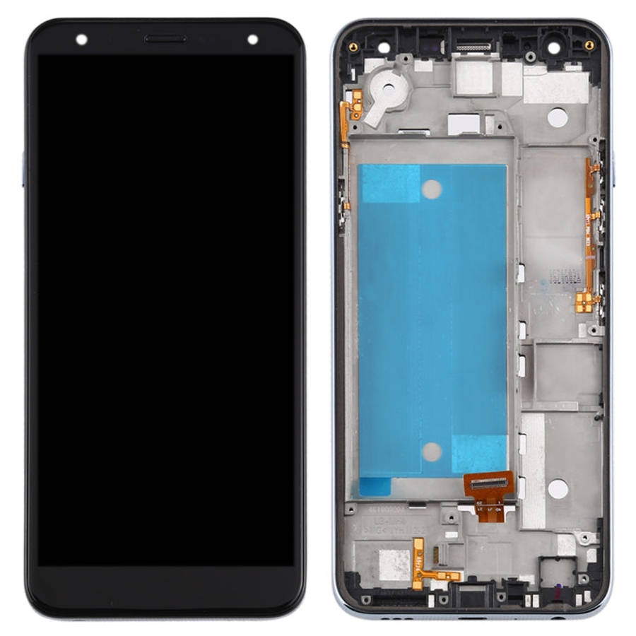 LCD Screen and Digitizer Full Assembly with Frame for LG K40 LMX420 / X4 2019 / K12 Plus,Double S...