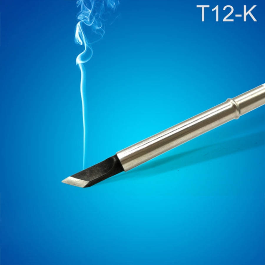 QUICKO T12-K Black Welding Lead-free Soldering Iron Tip, T12-K