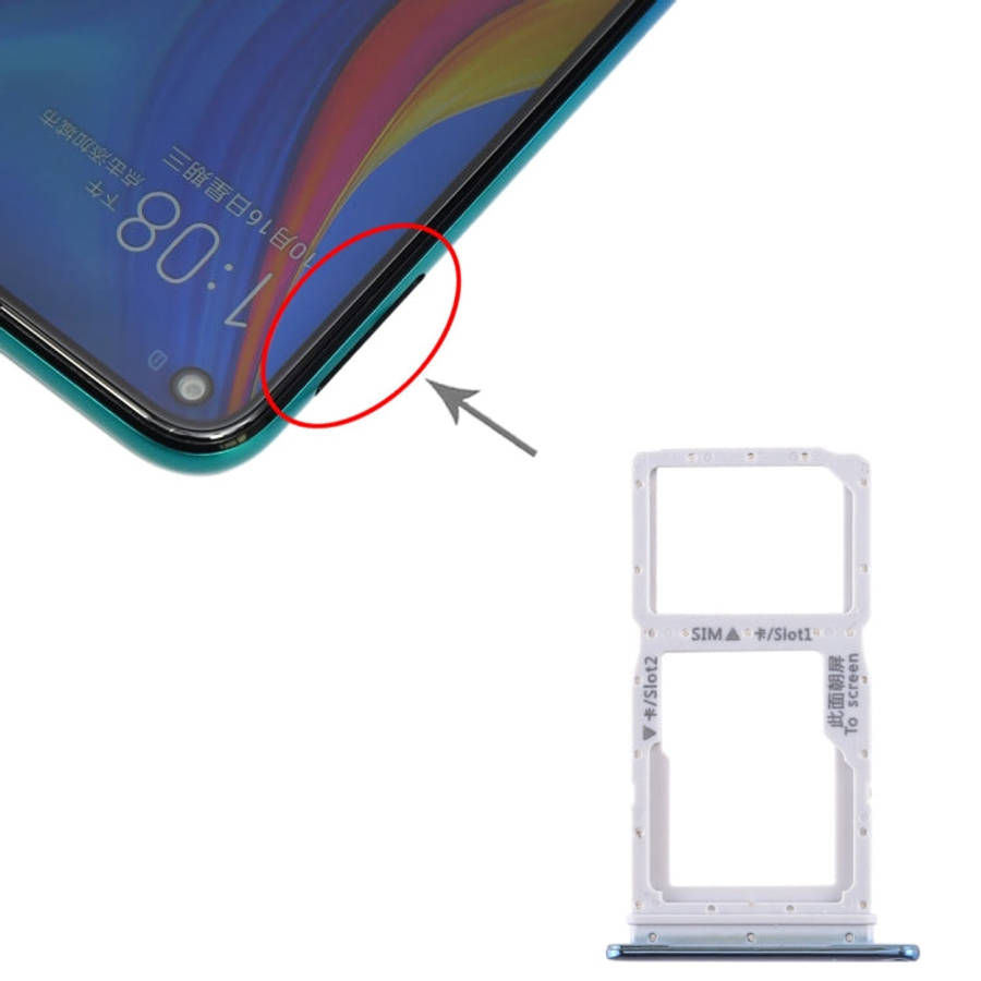 SIM Card Tray + SIM Card Tray / Micro SD Card Tray for Huawei Enjoy 10 Plus, For Huawei Enjoy 10 ...