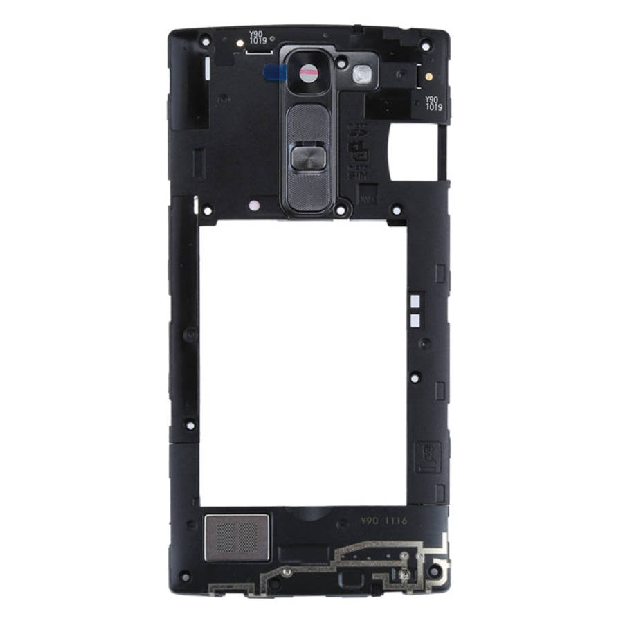 for LG C90 H500 Middle Frame Bezel with Speaker Ringer Buzzer & Rear Camera Lens & Home Button, F...
